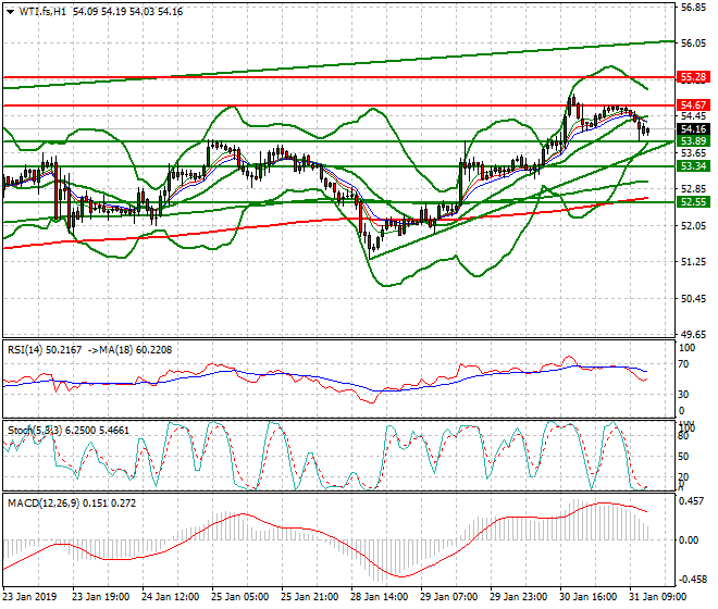 WTI Crude Oil Evening Analysis 31 Jan 2019