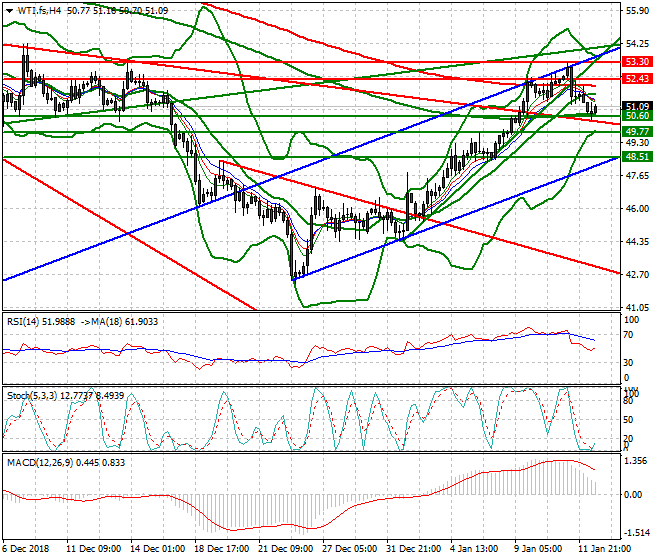 WTI Crude Oil Evening Analysis 14 Jan 2019