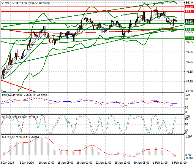WTI Crude Oil Intra-day Analysis 07 Feb 2019