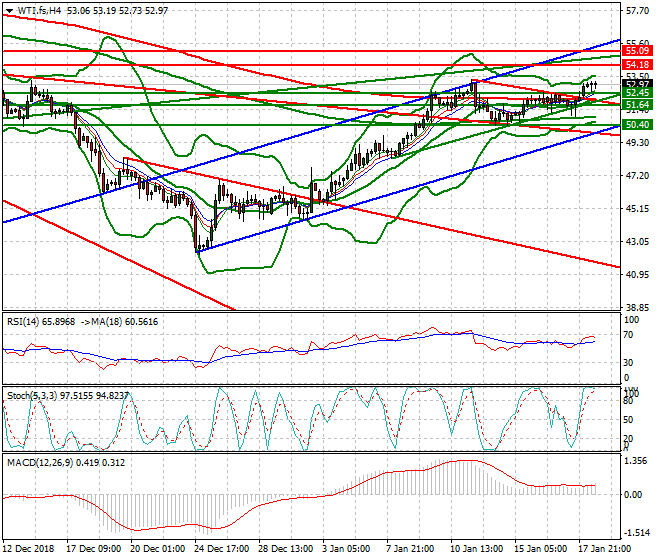 WTI Crude Oil Evening Analysis 18 Jan 2019